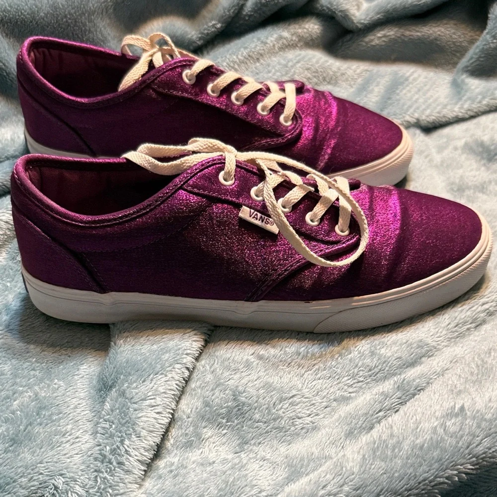 Vans Women's velvet Purple Sneakers Size 7
